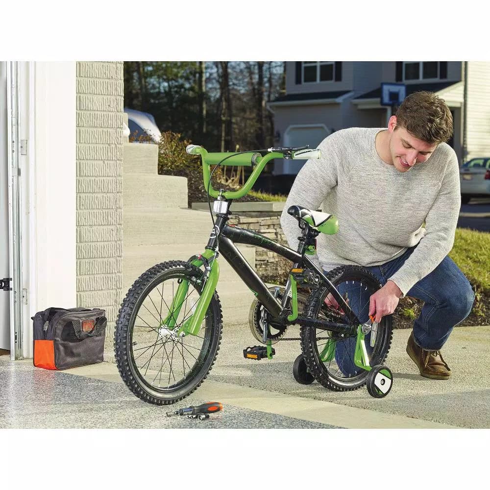 BLACK+DECKER 12V MAX Lithium-Ion Cordless Drill/Driver 57-Piece Project Kit with 1.5Ah Battery, Charger & Tool Bag