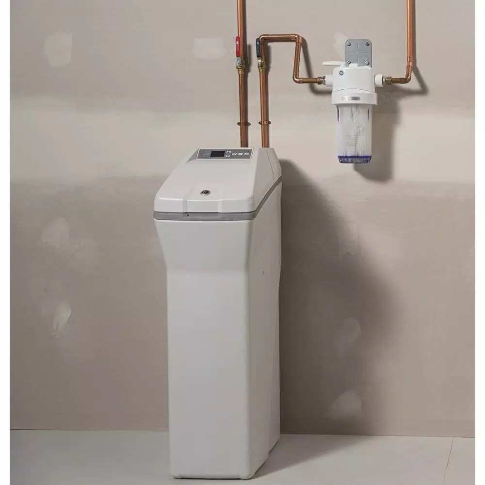 GE 40,200 Grain Water Softener System with SmartSoft Technology