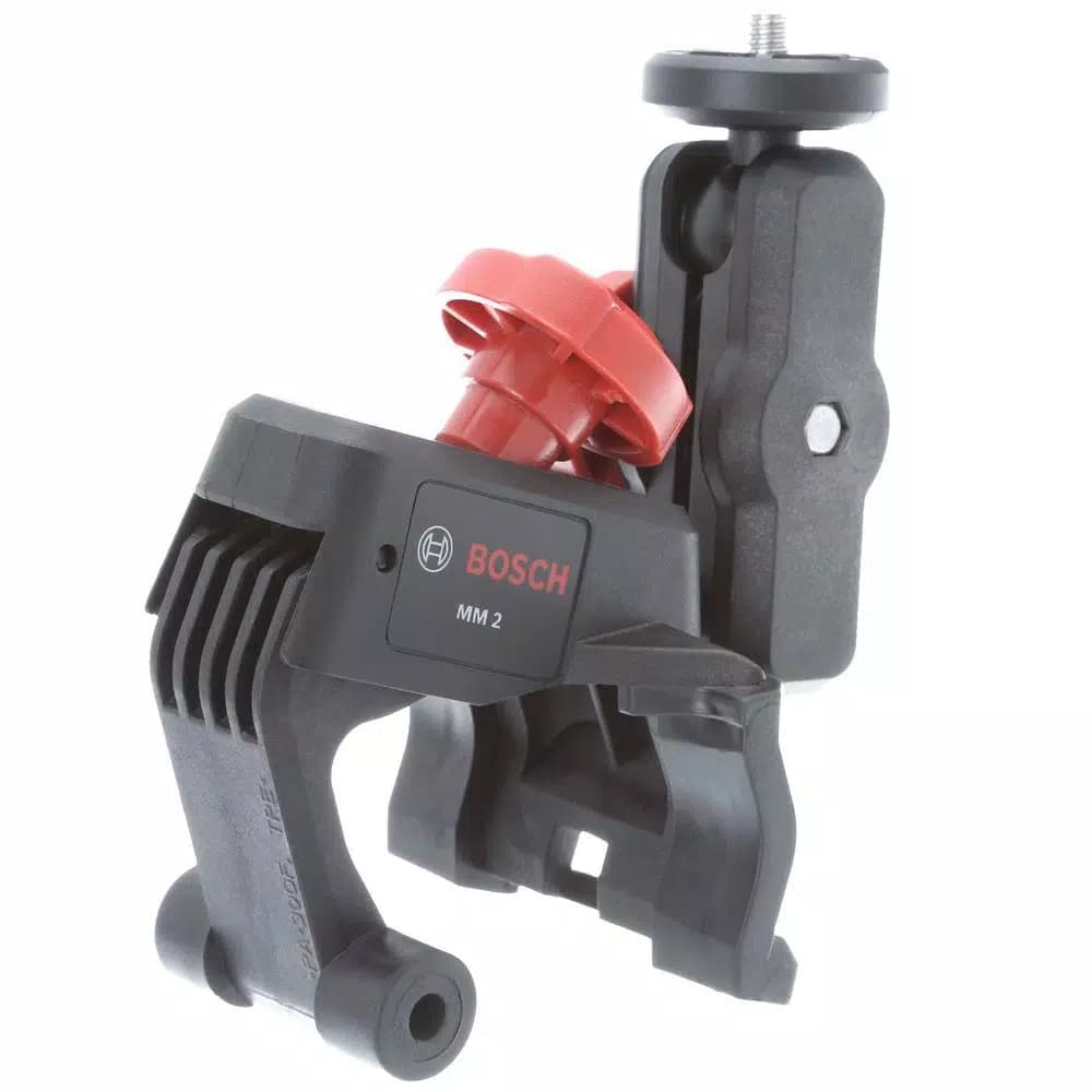 Bosch GLL 2 Self-Leveling Cross Line Laser Level with Flexible Clamping Mount, 30 ft. Range