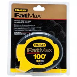 Stanley FATMAX 100 ft. x 3/8 in. Tape Measure, Stainless Steel Blade thumbnail 2