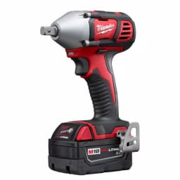 Milwaukee M18 1/2 in. Compact Impact Wrench Kit w/ (2) 3.0 Ah Batteries, Charger & Hard Case thumbnail 9