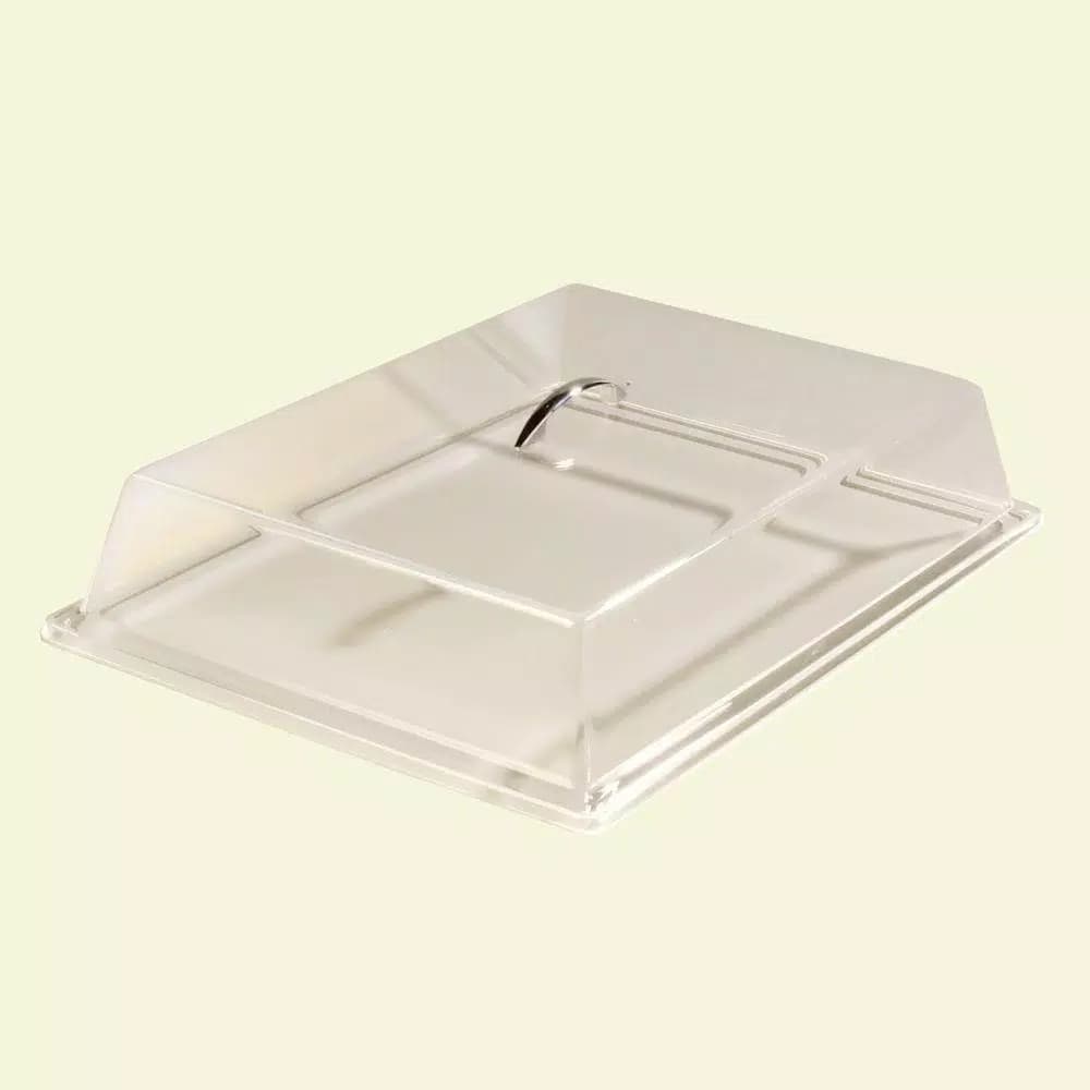Carlisle Clear Acrylic Pastry Tray Cover, 13 x 18 x 3.25 in.