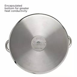 Ecolution Pure Intentions 12 Qt. Stainless Steel Stock Pot with Glass Lid thumbnail 3