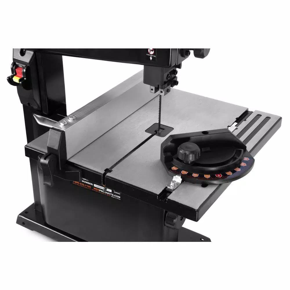 WEN 9 in. Benchtop Band Saw, 2.5 Amp, 1/3 HP Corded Vertical Band Saw