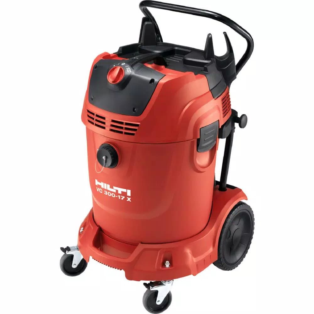 Hilti VC 300-17 X Universal Wet Dry Vacuum Cleaner, 17 Gal., 300 CFM with Auto Filter Cleaner