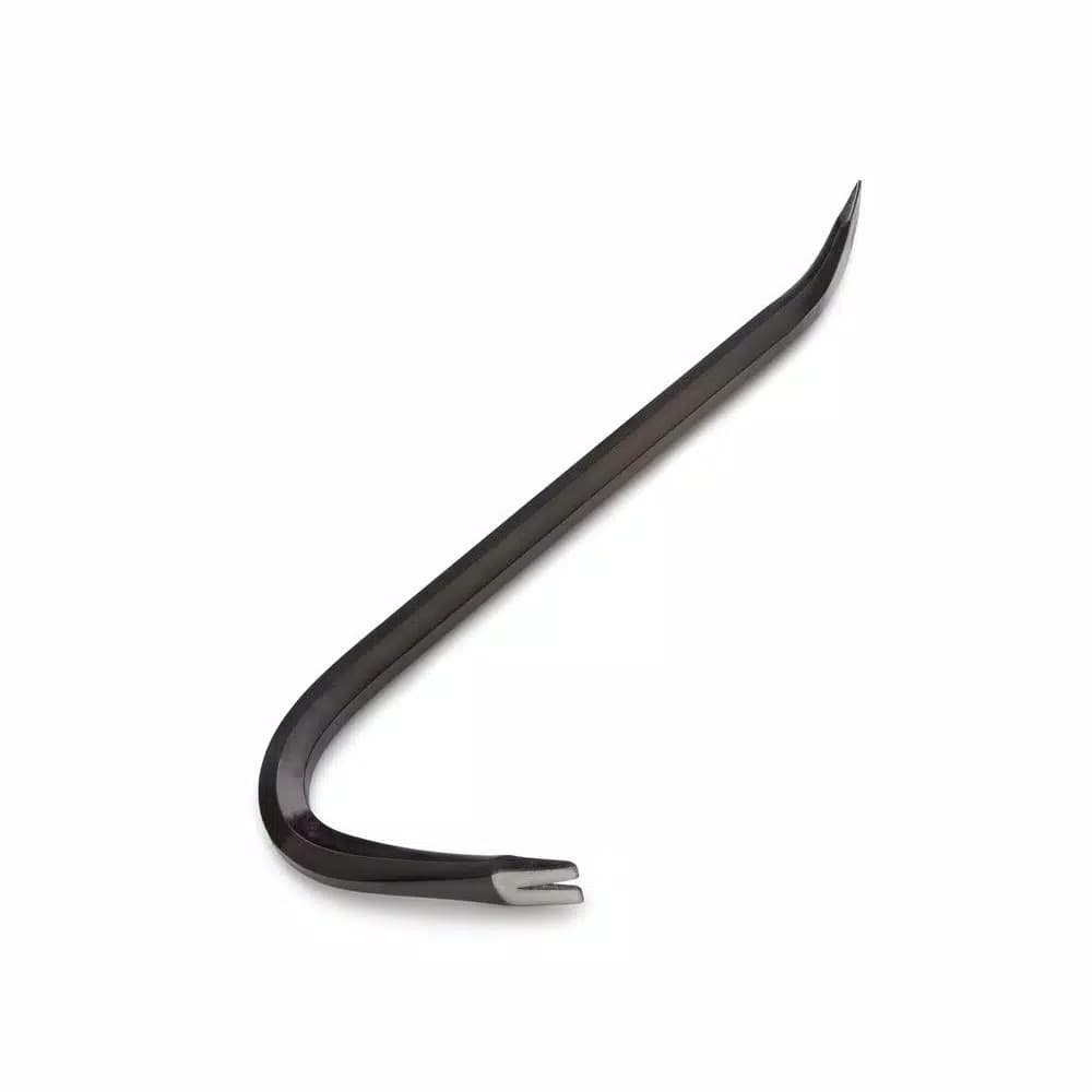 TEKTON 12 in. Wrecking Bar, Forged Hex Bar Pry Bar with Chisel Ends and V Nail Slot
