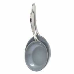 Chantal Induction 21 Steel 2-Piece Ceramic Nonstick Stainless Steel Frying Pan Set, Brushed Stainless Steel thumbnail 5