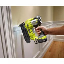 RYOBI 10 in. Sliding Compound Miter Saw & 18V ONE+ AirStrike 18-Gauge Brad Nailer Combo Kit thumbnail 9