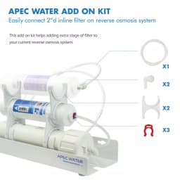 APEC Water Systems APEC Water Reverse Osmosis System Add-On Kit for 2 in. D Inline Filters thumbnail 2