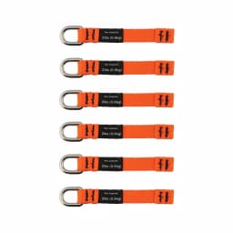 Ergodyne Squids 3180 Tool Tethering Kit with Coil Lanyard, Self-Adhering Tape, and 6 Web Tool Tails thumbnail 2