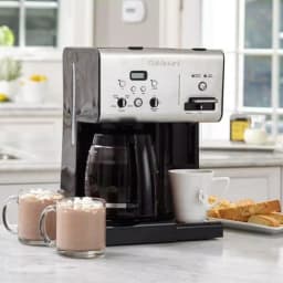 Cuisinart COFFEE PLUS 12-Cup Black Drip Coffee Maker with Programmable Timer and Hot Water System thumbnail 7
