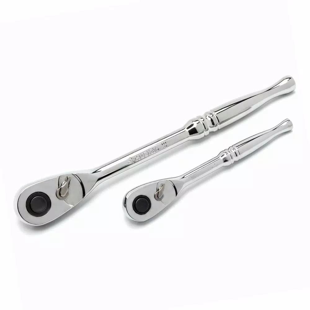 Husky 92-Piece Mechanics Tool Set with 1/4 in. and 3/8 in. Drive Ratchets and Sockets