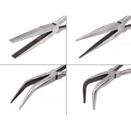 TEKTON 4-Piece Long Reach Pliers Set with Chrome Vanadium Steel thumbnail 2