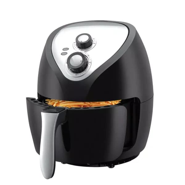 Emerald 1811 4.2 Qt. Black Air Fryer with Rapid Air Technology, 1400W