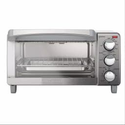 BLACK+DECKER Black + Decker 4-Slice Stainless Steel Convection Toaster Oven thumbnail 2