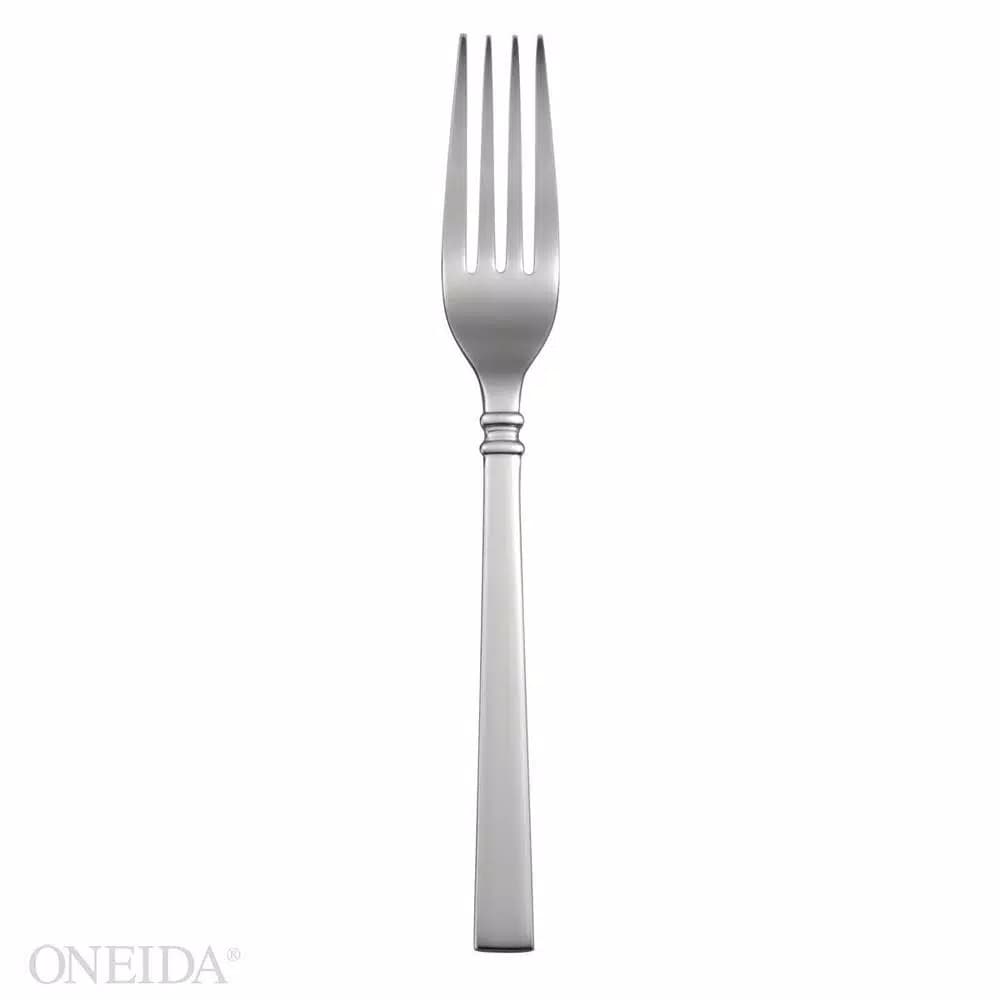 Oneida Shaker 18/0 Stainless Steel Dinner Forks, Set of 12