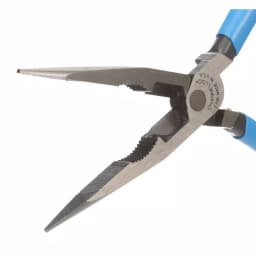 Channellock 8 in. XLT High Leverage Long Nose Pliers with Pipe Grip thumbnail 1