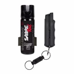 Sabre Police Strength Pepper Spray Kit with Keychain Spray and Glow-in-the-Dark Home Spray thumbnail 1