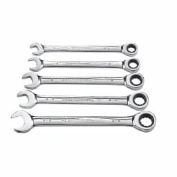 Gearwrench 5-Piece SAE Combination Ratcheting Wrench Set thumbnail 1