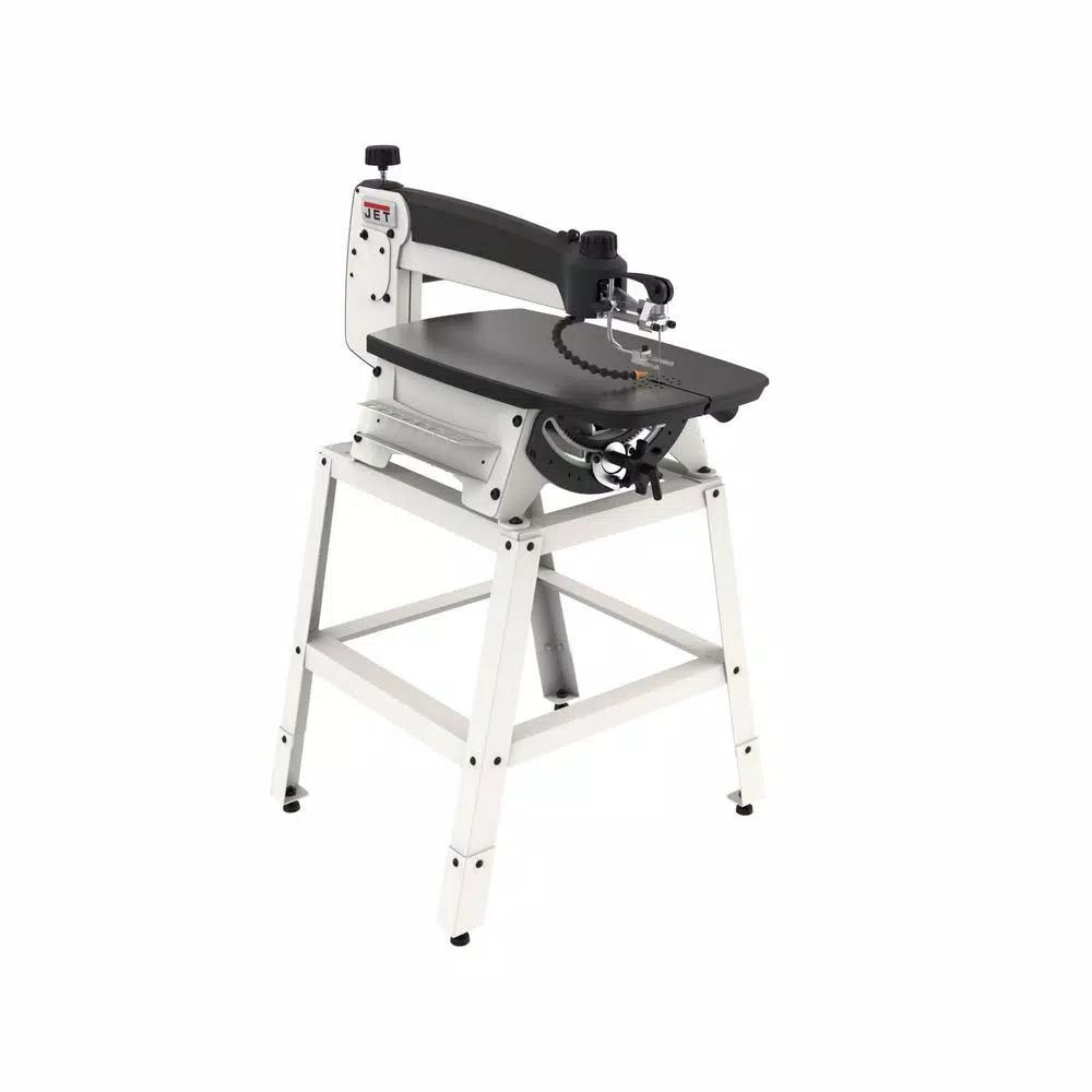 JET 22 in. Scroll Saw with Stand and Foot Switch, 1/16 HP, JWSS-22