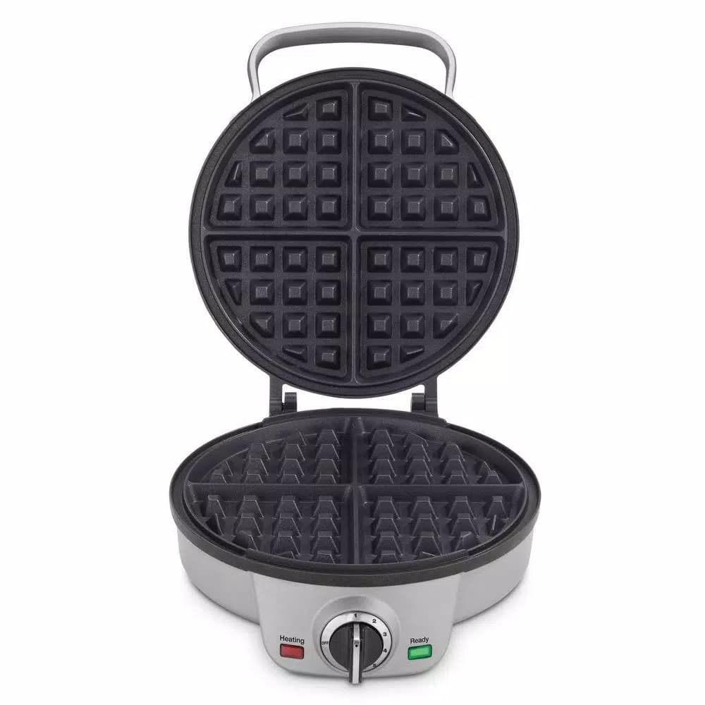 Cuisinart 4-Slice Belgian Waffle Maker with 6 Browning Settings, Brushed Stainless Steel