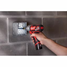 Milwaukee M12 12V Lithium-Ion Cordless Drill/Driver and Impact Driver 2-Tool Combo Kit with 2 Batteries and Bit Set thumbnail 7