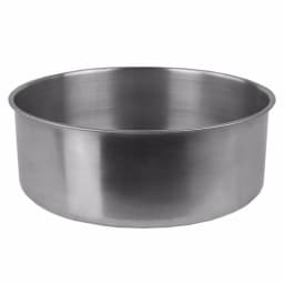 Unbranded Brushed Stainless Steel Food Storage Container Set, 5-Piece Silver Set thumbnail 3