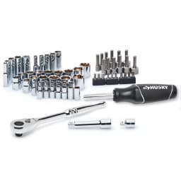 Husky 65-Piece 1/4 in. and 3/8 in. Drive Mechanics Tool Set thumbnail 2