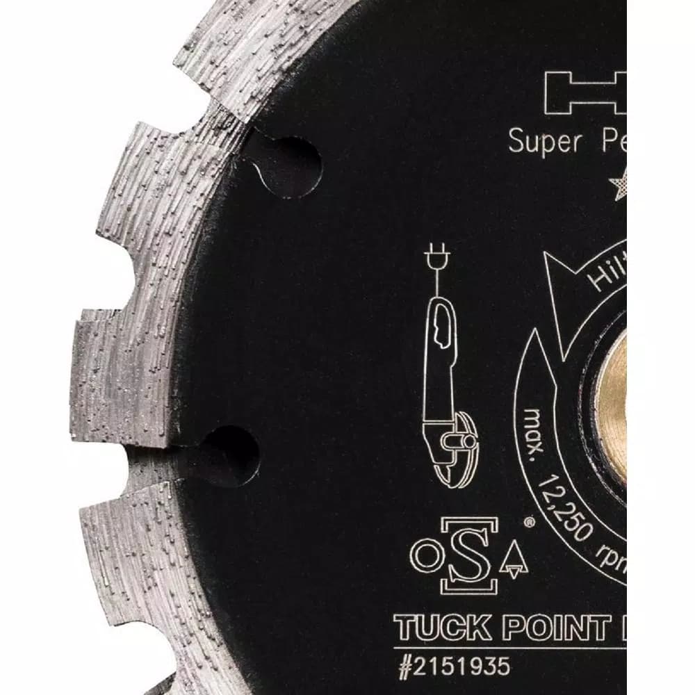 Hilti 5 in. Universal Diamond Sandwich Tuck Point Blade Super Performance (6-Pack)