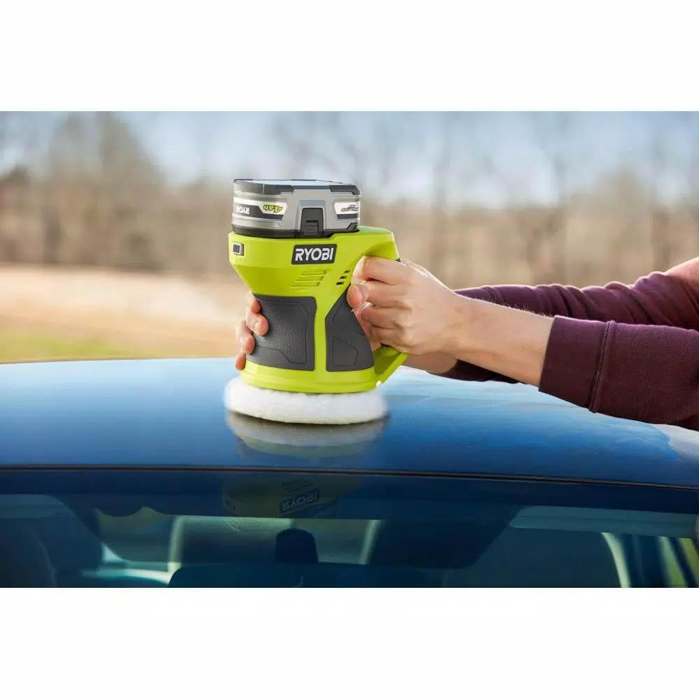 RYOBI 18V ONE+ Cordless 6 in. Buffer, Tool Only