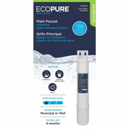 EcoPure Main Faucet Undersink Drinking Water Filtration System thumbnail 6