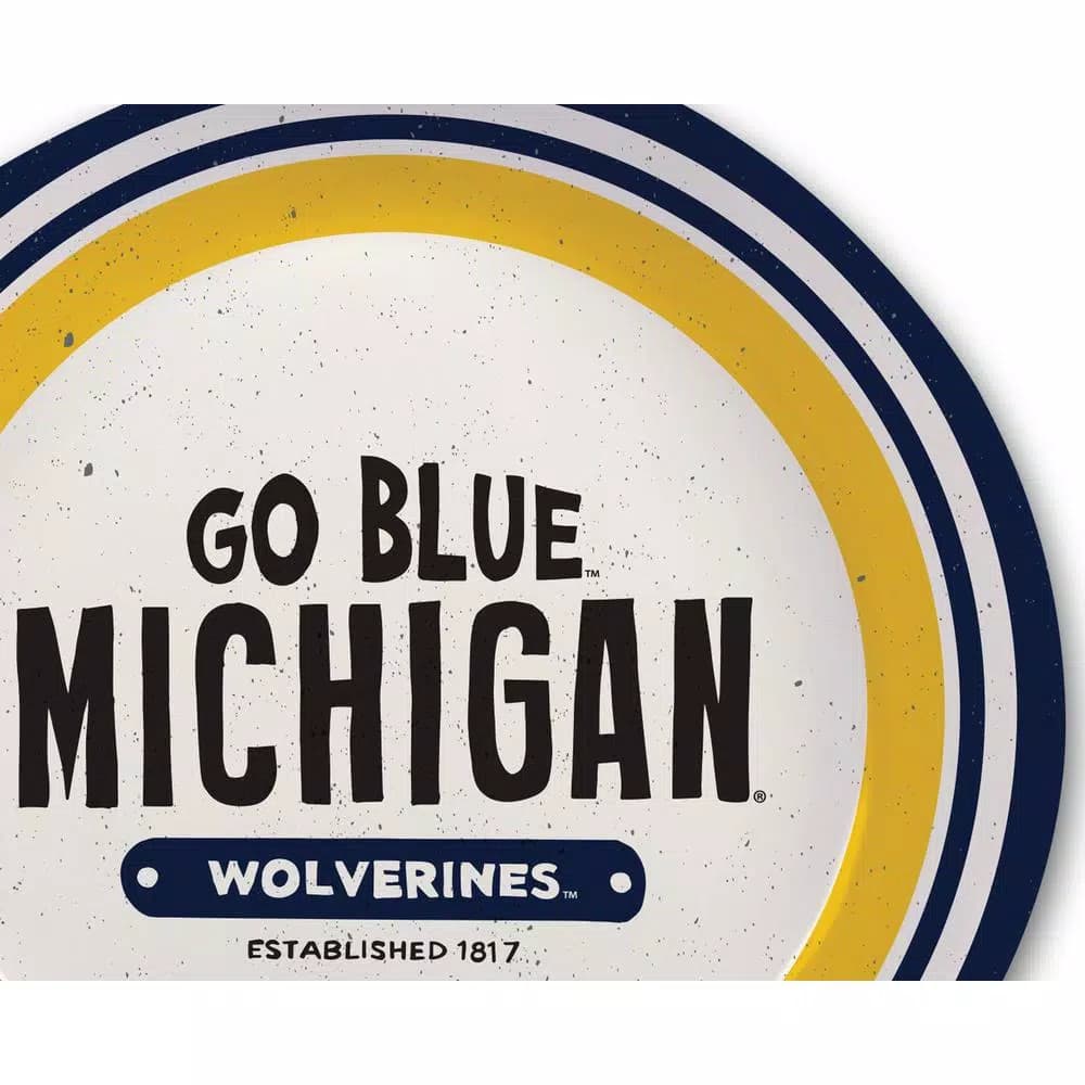Magnolia Lane Michigan NCAA Officially Licensed 13.5 in. Melamine Serving Bowl