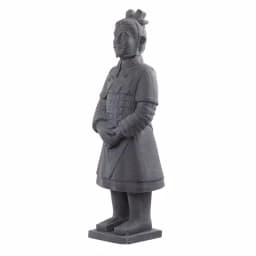 Nearly Natural 40 in. Classic Gray Stone Warrior Statue - Indoor/Outdoor Decorative Sculpture thumbnail 7