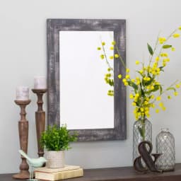 Aspire Home Accents Pueblo Beveled Glass Wall Mirror with Solid Wood Frame, 20 in. x 30 in. thumbnail 5