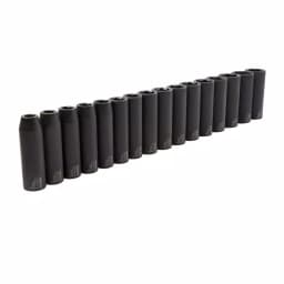Steelman 16-Piece 1/2 in. Drive Metric 6-Point Deep Impact Socket Set thumbnail 1