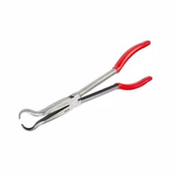 TEKTON 10-1/2 in. Long Reach Hose Ring Pliers with Crosscut Teeth thumbnail 1