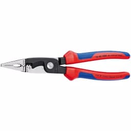 Knipex 6-in-1 Electrical Installation Pliers, Forged Steel Multi-Function Hand Tool thumbnail 1
