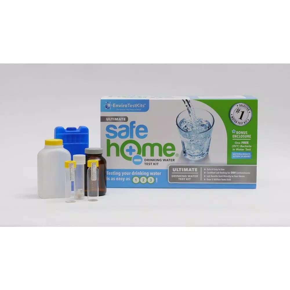 Safe Home Ultimate Drinking Water Test Kit - 200 Contaminants Tested at EPA Certified Laboratory