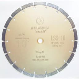 Whirlwind USA 10 in. 18-Teeth Segmented Diamond Blade for Concrete, Stone, Brick, and Masonry thumbnail 1