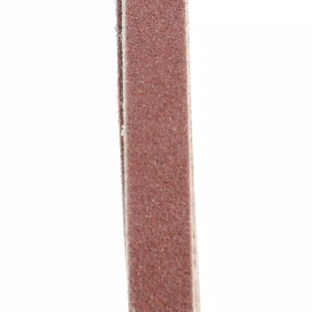 Makita 100-Grit Aluminum Oxide Abrasive Belts, 3/8 in. x 21 in. (10-Pack)