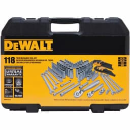 DEWALT 118-Piece Mechanics Tool Set with Ratchet and Socket Set thumbnail 6
