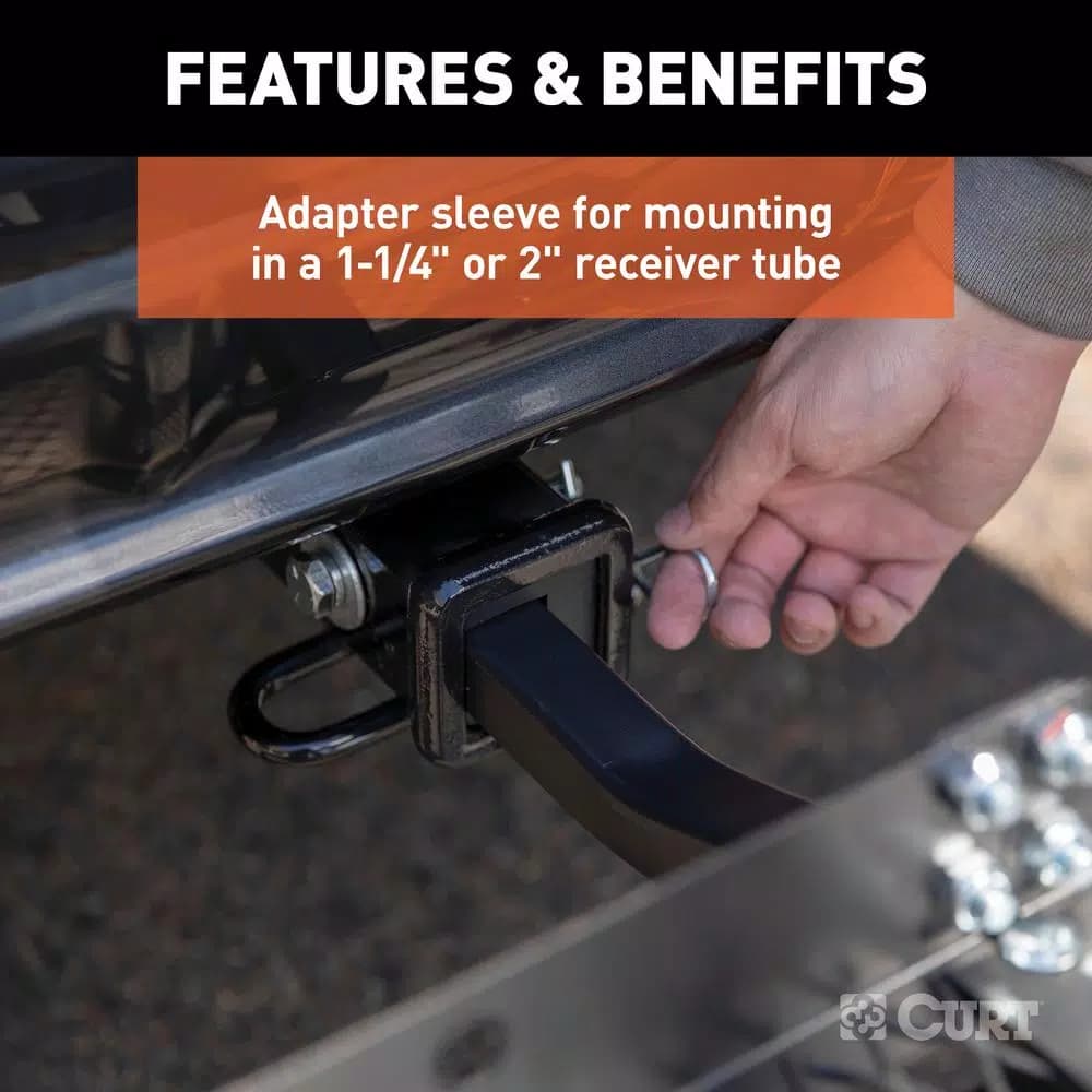 CURT Aluminum Bolt-Together Hitch Cargo Carrier, 300 lb. Capacity, 2 in. Receiver