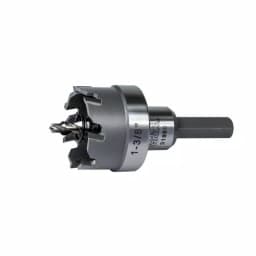 Klein Tools 1-3/8 in. Carbide Hole Cutter with Arbor and Pilot Bit thumbnail 1