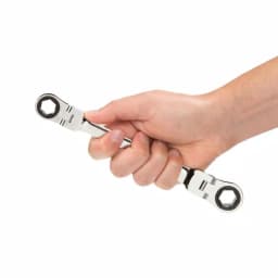 TEKTON 13 mm x 15 mm Flex-Head Ratcheting Box End Wrench thumbnail 8