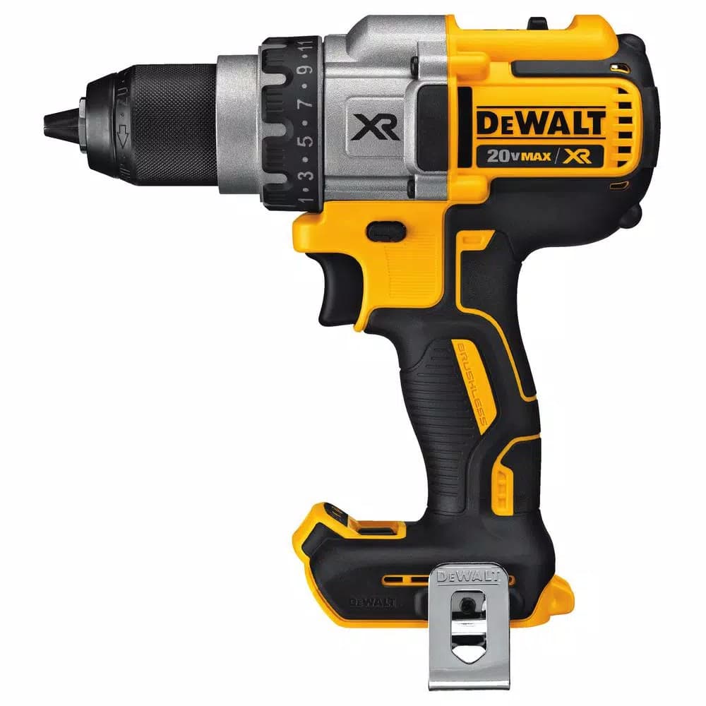 DEWALT 20V MAX XR Brushless Hammer Drill and Impact Driver Combo Kit with (2) 4.0 Ah Batteries & Charger