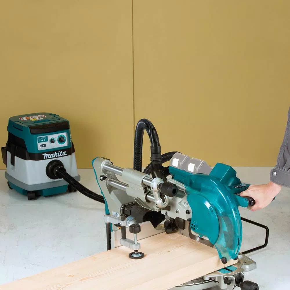 Makita 10 in. Dual-Bevel Sliding Compound Miter Saw, 18V X2 LXT Brushless Cordless (Tool Only)