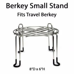 Berkey Polished Stainless Steel Water Filter Stand - Small thumbnail 2