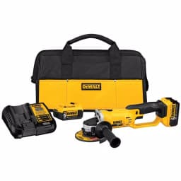 DEWALT 20V MAX Cordless 4.5-in. to 5-in. Angle Grinder Kit with (2) 5.0 Ah Batteries and Charger thumbnail 1