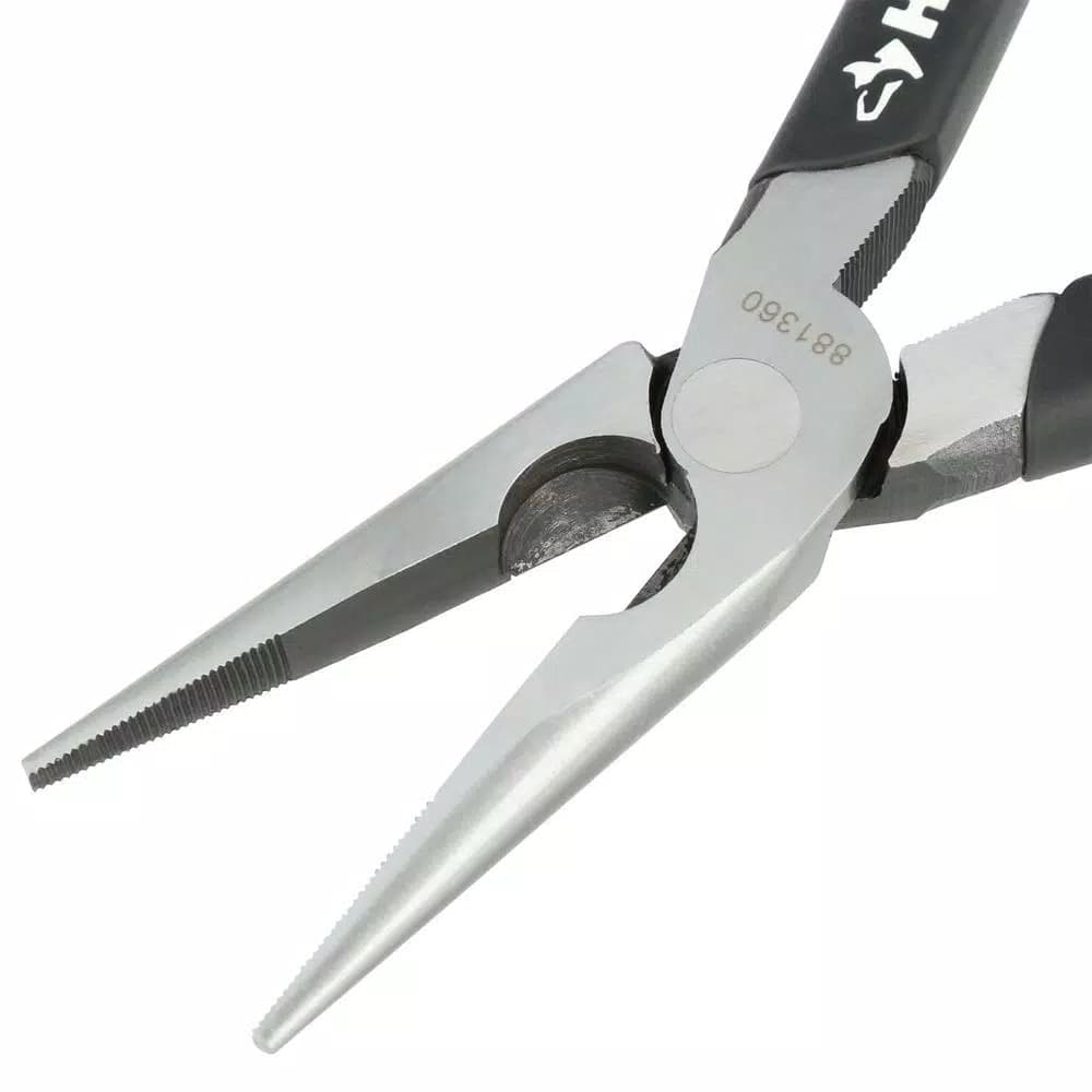 Husky 3-Piece High-Leverage Pliers Set - Diagonal, Long Nose, and Linesman Pliers