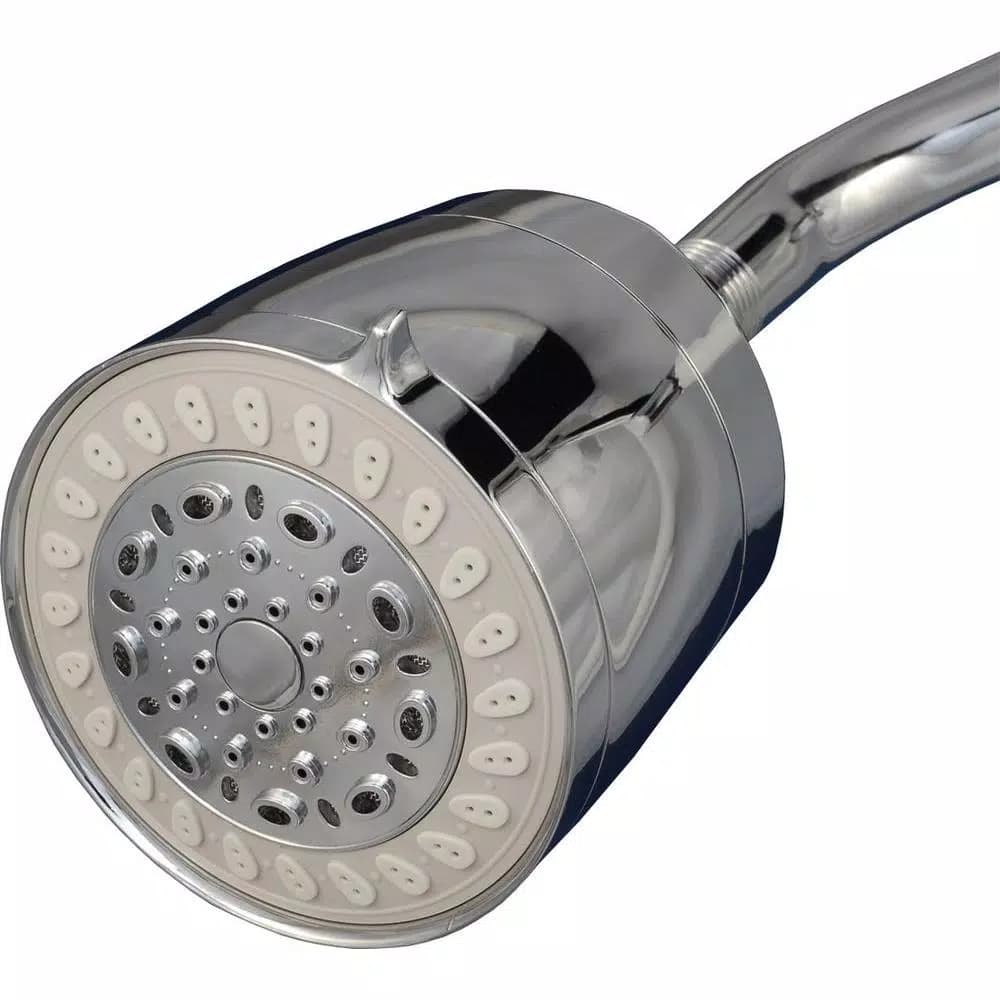 Sprite Showers Cascade 5-Spray Filtered Showerhead in Chrome